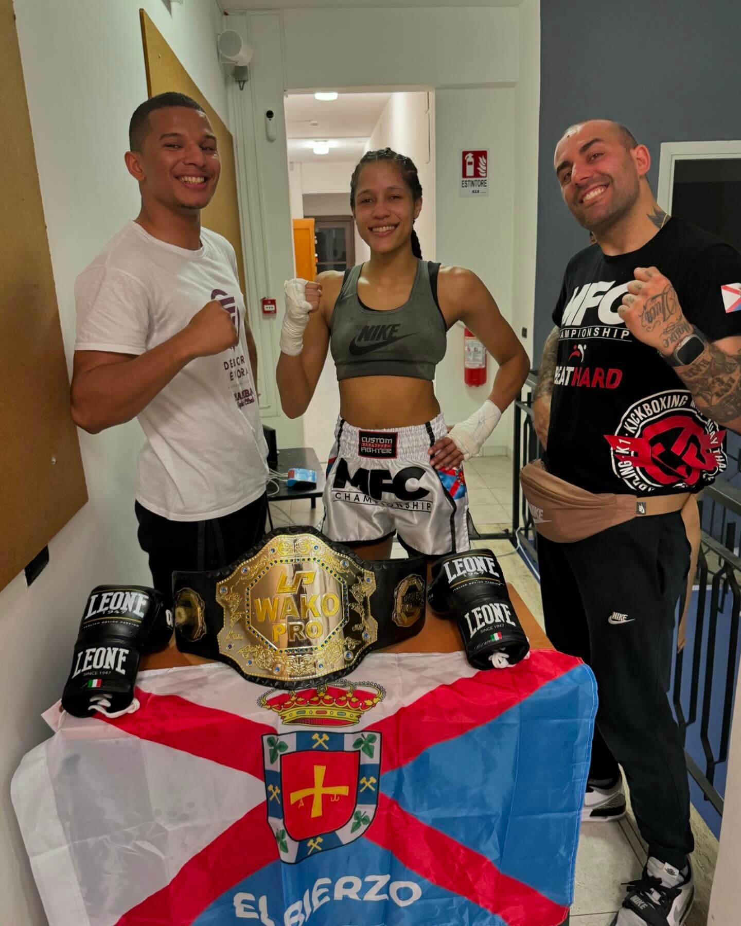 Sigue los éxitos del Mamba Gym tras la defensa del campeonato que de nuevo coronó a Dévora Évora como mejor pújil de Europa