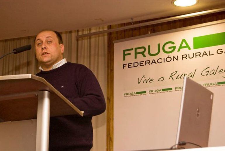 Elías Somoza, coordinador de la Federación Rural Galega