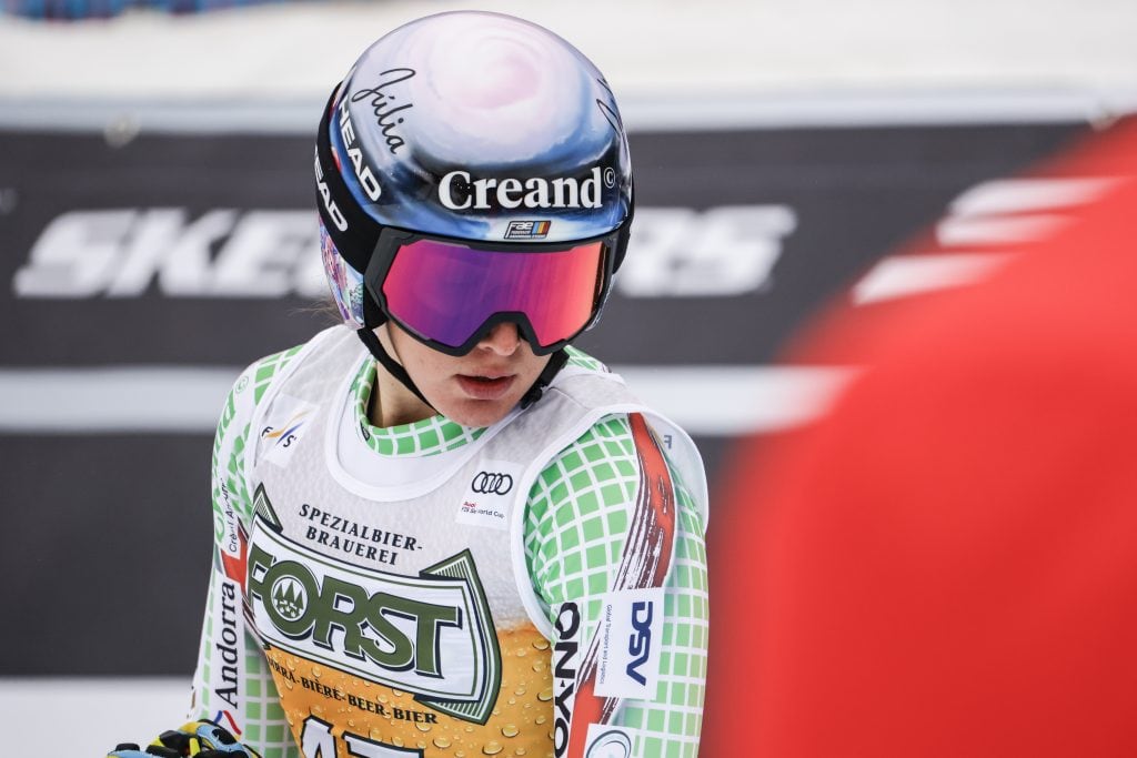 Cande Moreno, a la passada Copa del Món de Tarvisio