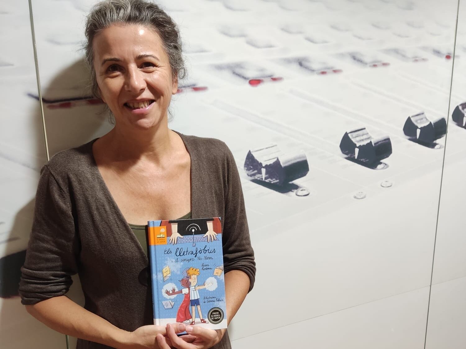 Roser Rimbau, guanyadora del premi Vaixell de Vapor.