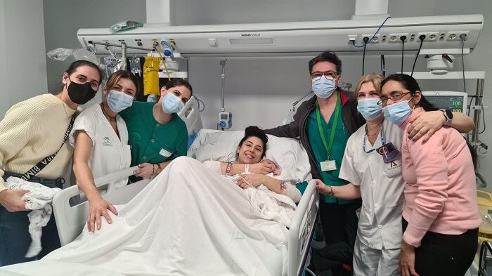 Una madre con su recién nacido