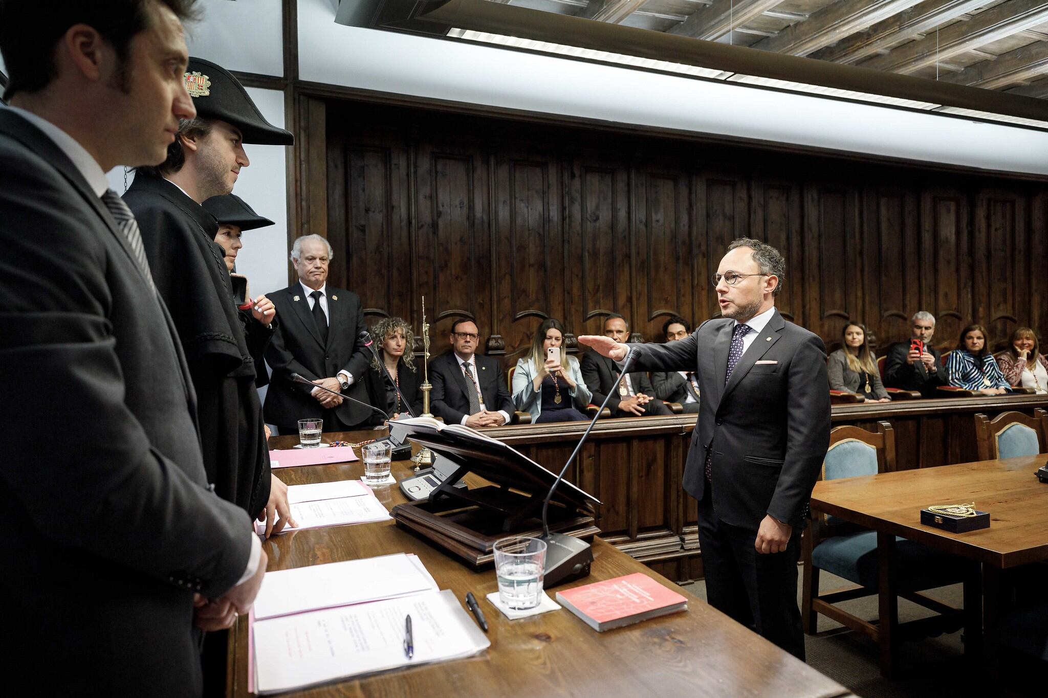 Xavier Espot jura el càrrec com a Cap de Govern.