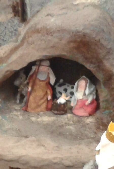 Detalle del Belén de la Subdelegación del gobierno de Santa Cruz de Tenerife