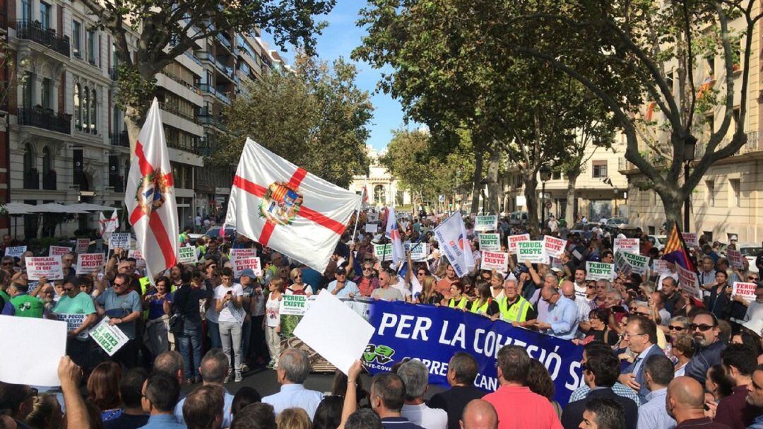 Manifestación en Valencia