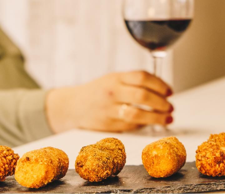 Ración de croquetas