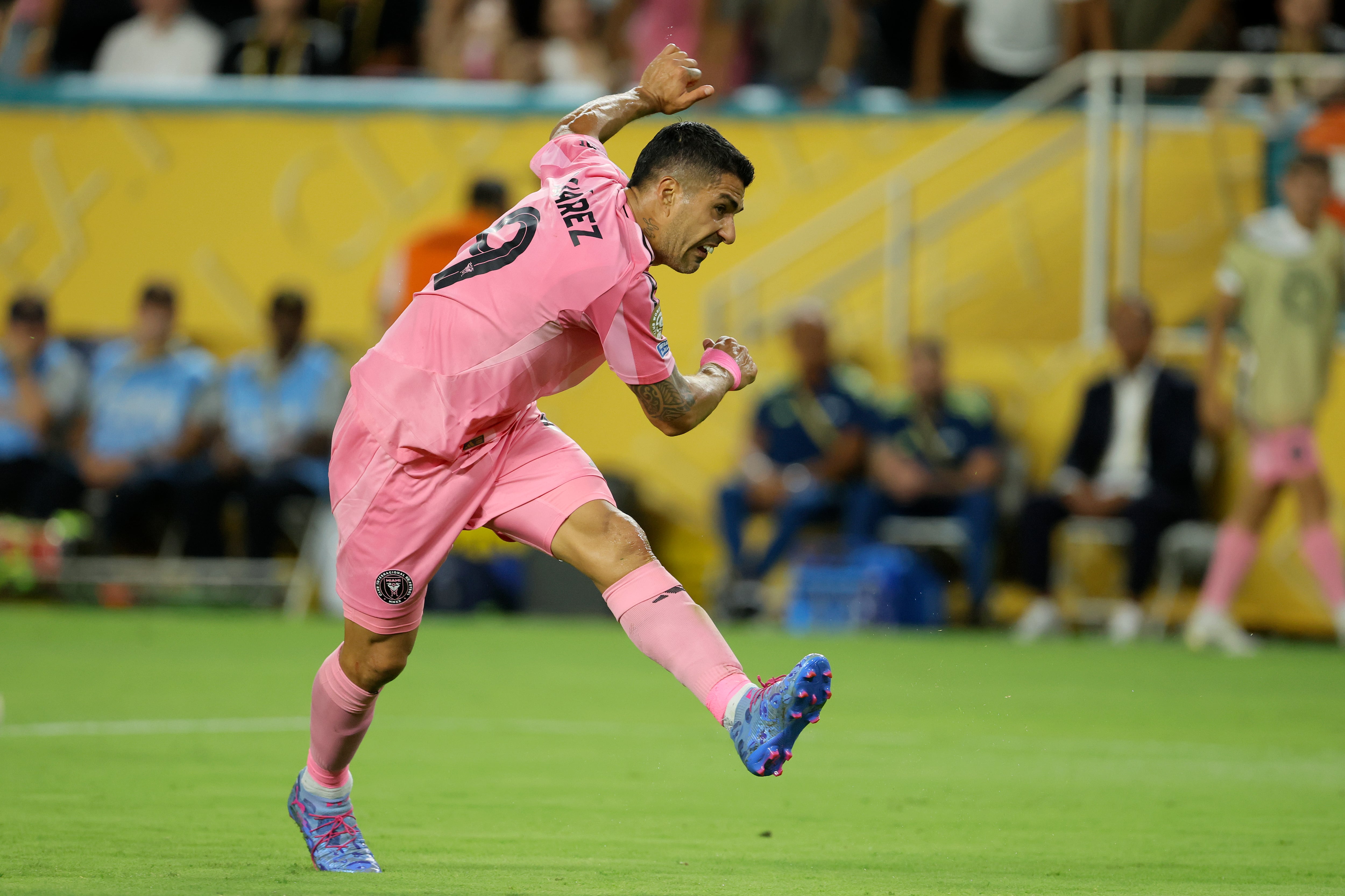 Luis Suárez, en el partido del Mundial de Clubes entre Inter Miami y Palmeiras