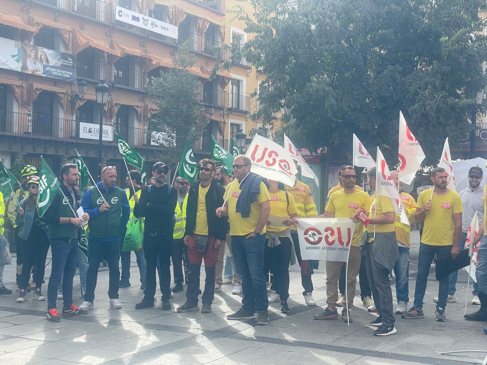 Bomberos forestales de Castilla-La Mancha piden la dimisión de la consejera y una agencia pública con presupuesto propio ante el “fracaso” en la gestión de incendios