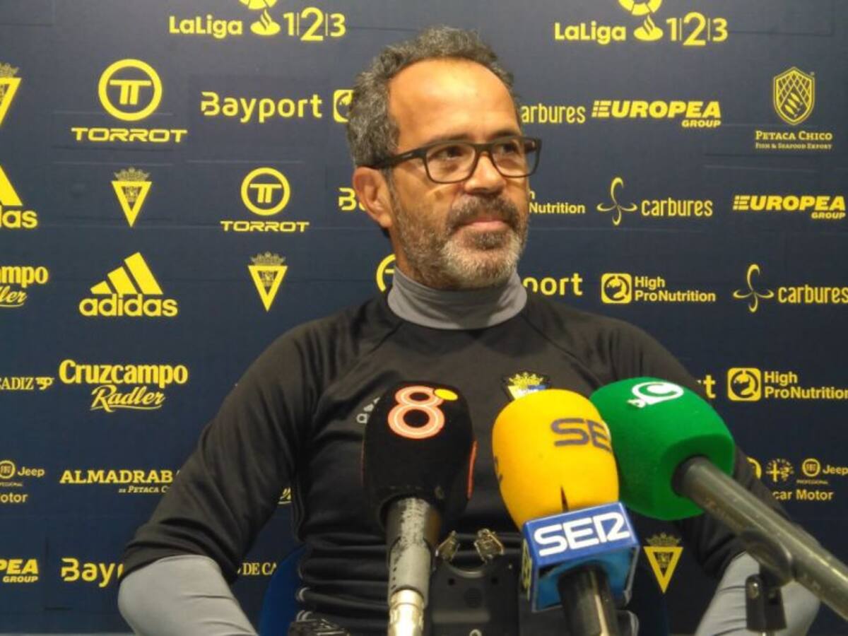 Cervera: "Ahora el objetivo es quedarnos en la posición que tenemos"