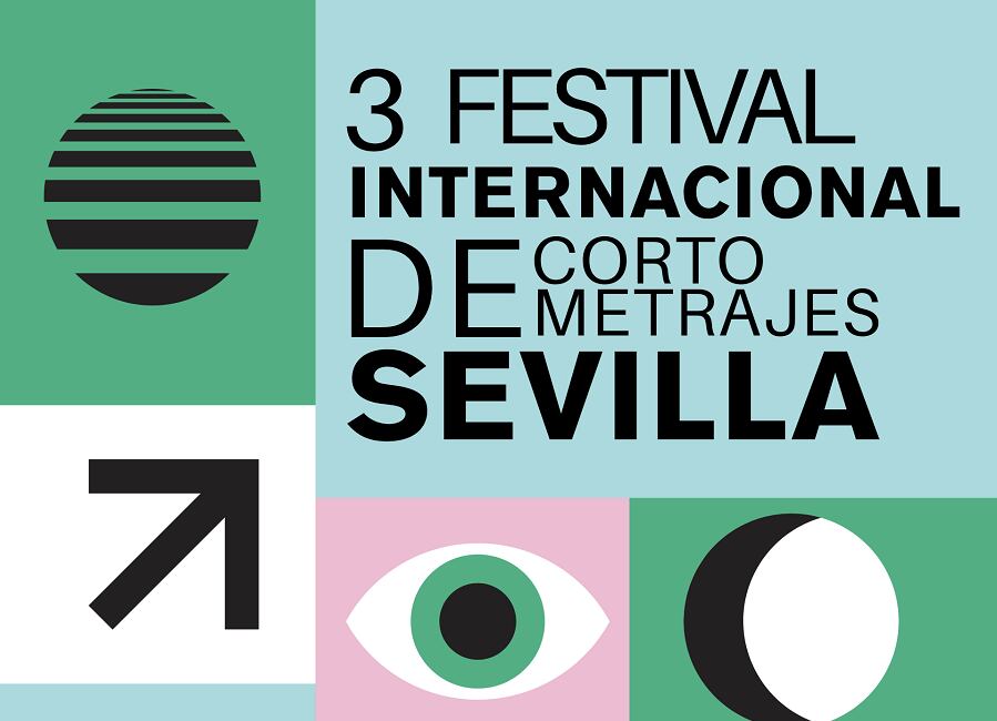 Cartel del Festival de cortometrajes de Sevilla