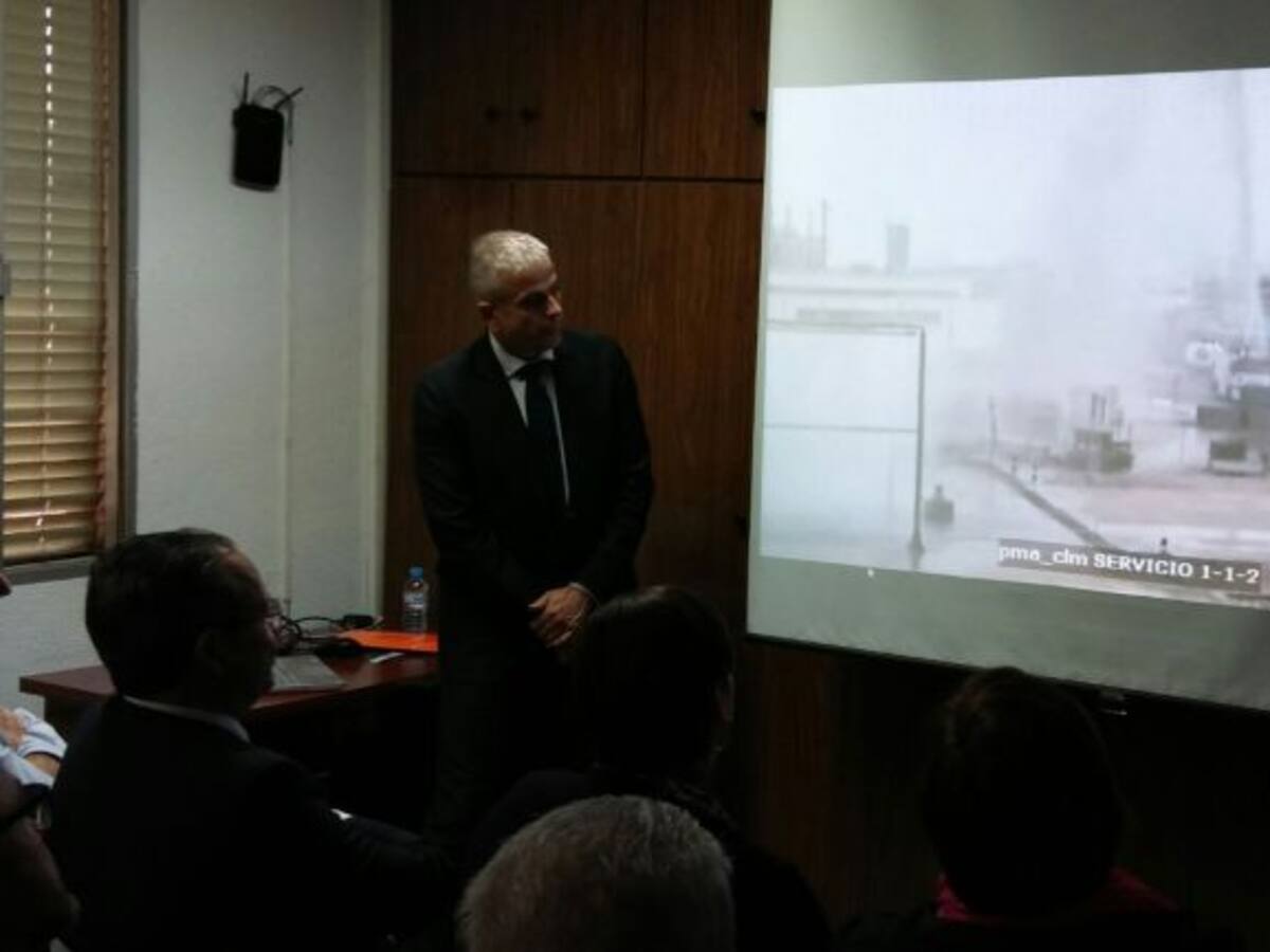 Fotogalería del simulacro del Plan de Emergencia Exterior de Puertollano