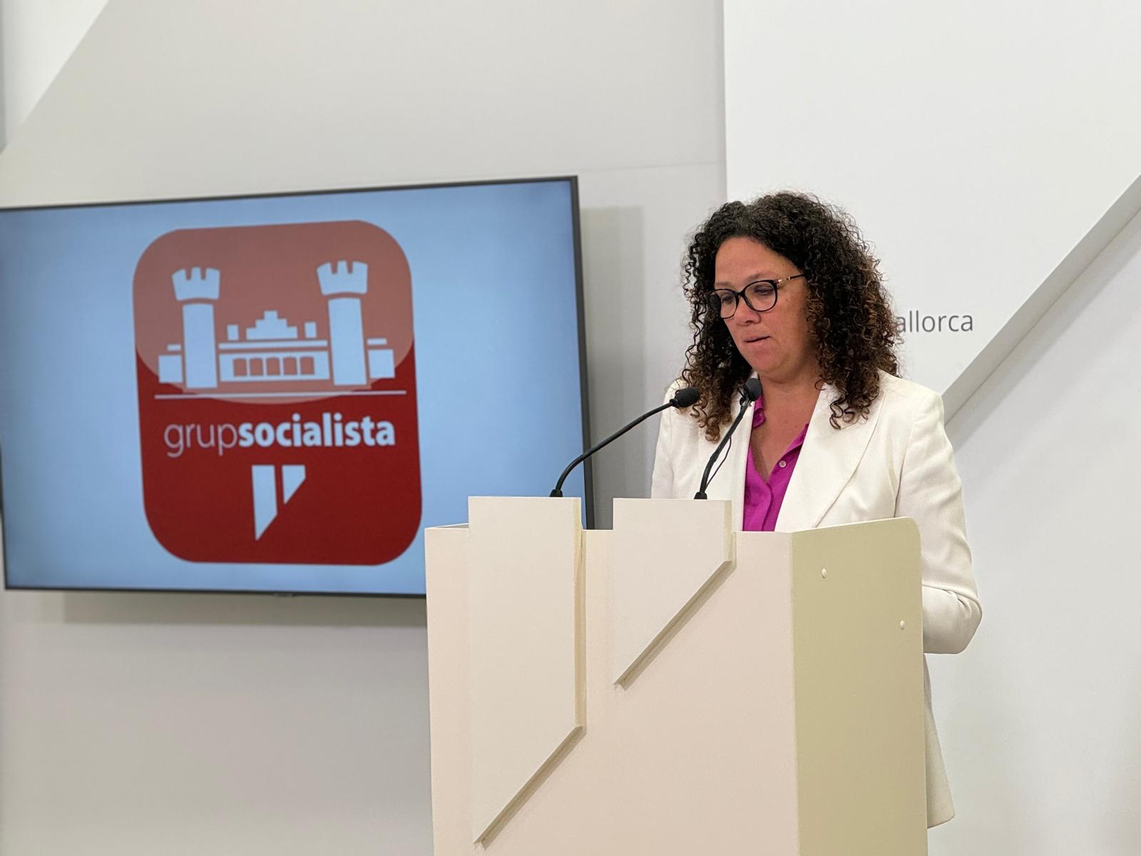 Imagen de la líder del PSIB PSOE en Mallorca, Catalina Cladera