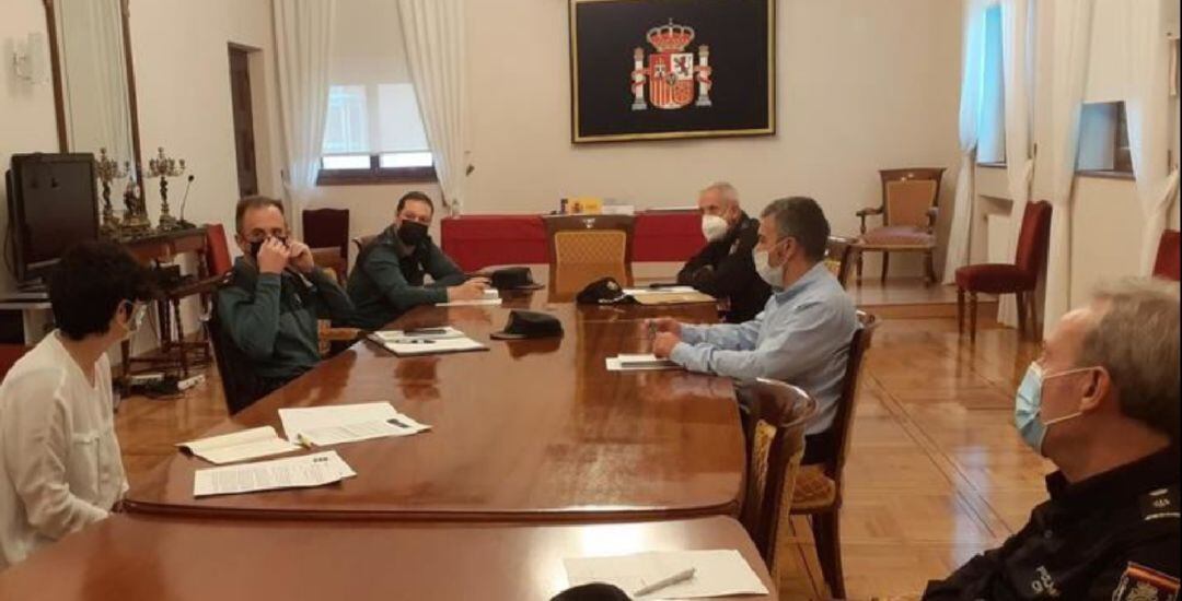 Reunión en la Subdelegación de Gobierno de Albacete