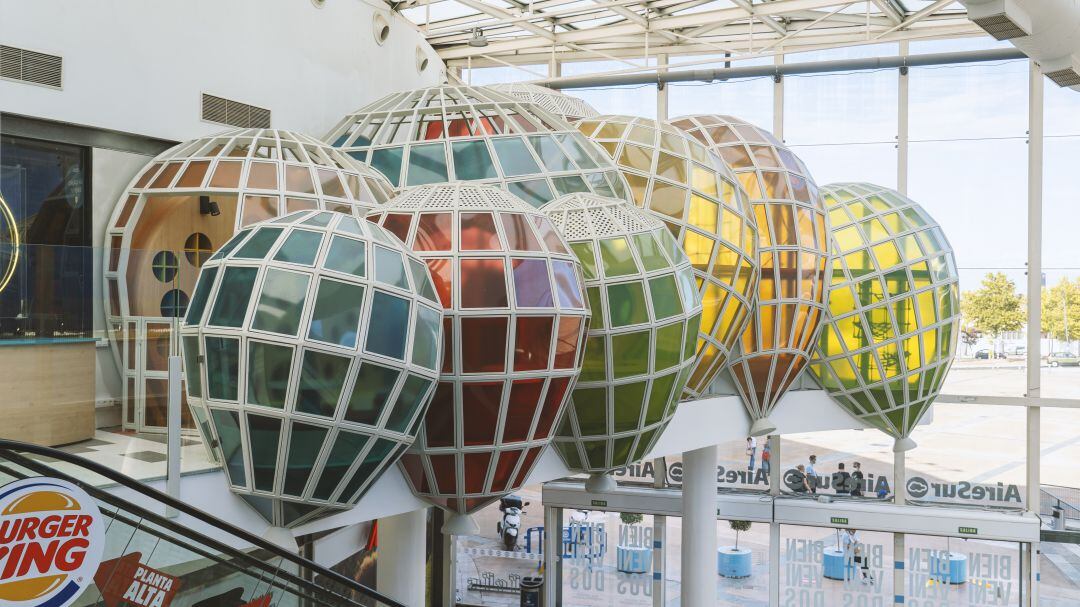 Globbing, la primera área de juego colgante del mundo.