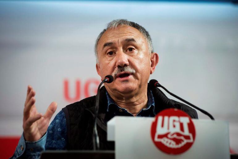 El secretario general de UGT, Pepe Álvarez. 