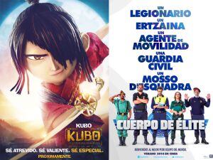 La película de animación “Kubo” y “cuerpo de Élite”, son otras de las películas destacadas de la semana