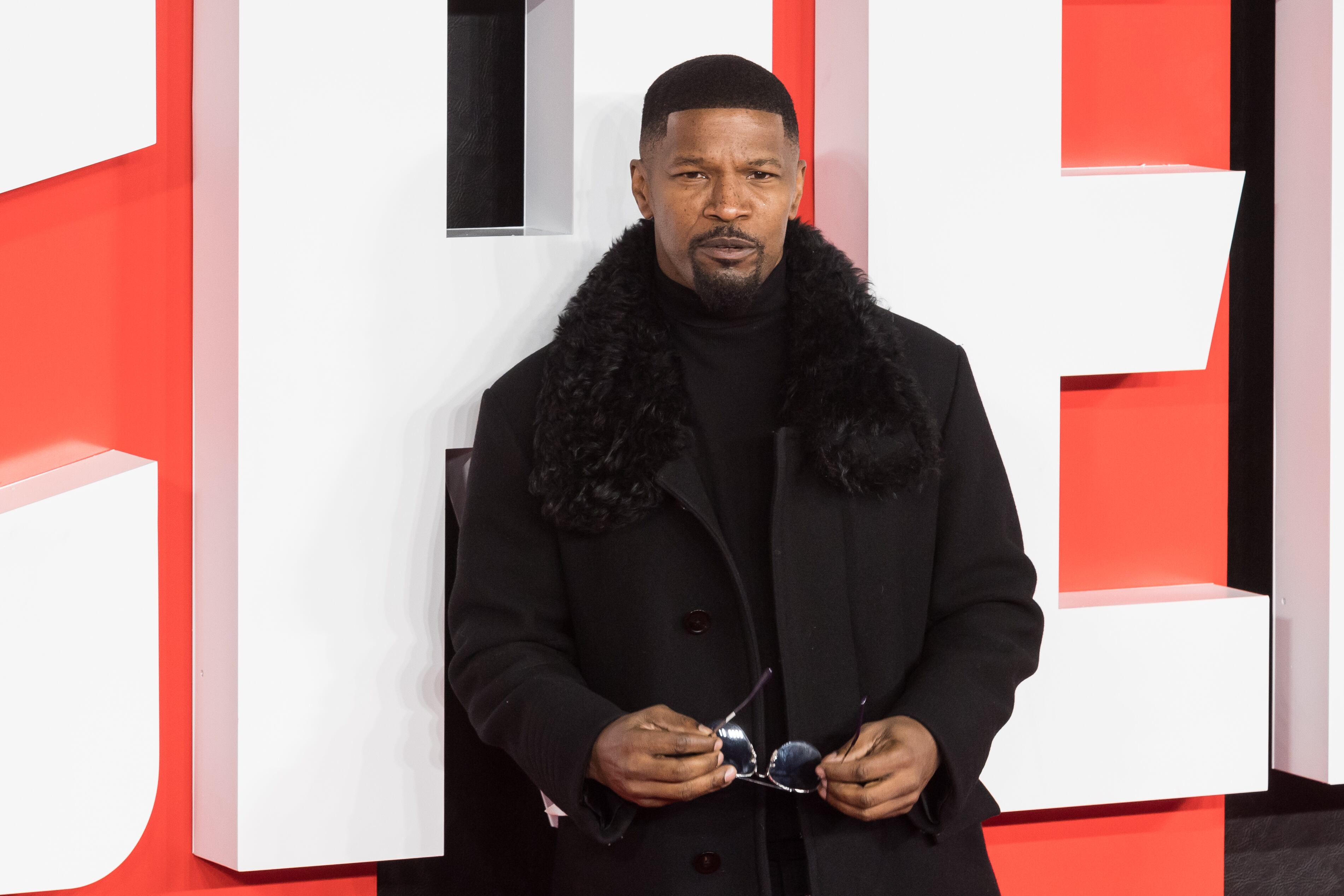 Jamie Foxx durante la premiere europea de &#039;Creed III&#039;