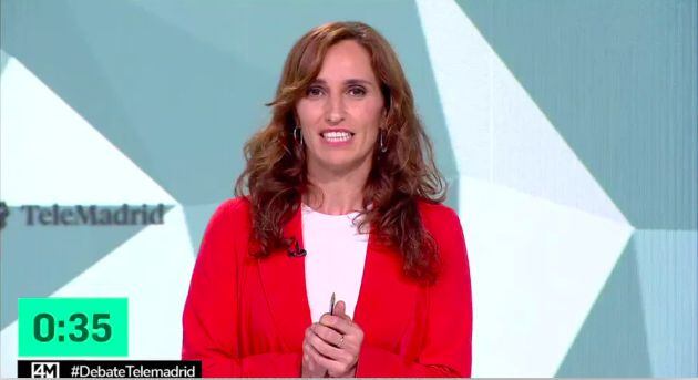 Mónica García, candidata de Más Madrid a la presidencia de la Comunidad de Madrid.