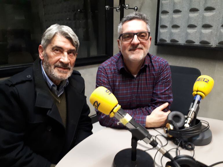 Ernesto Barrutia y Juanma Cano