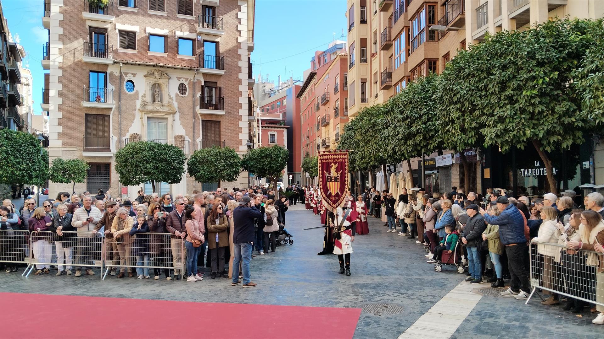 Murcia celebra la entrada de Jaime I El Conquistador, transportando a los asistentes al siglo XIII