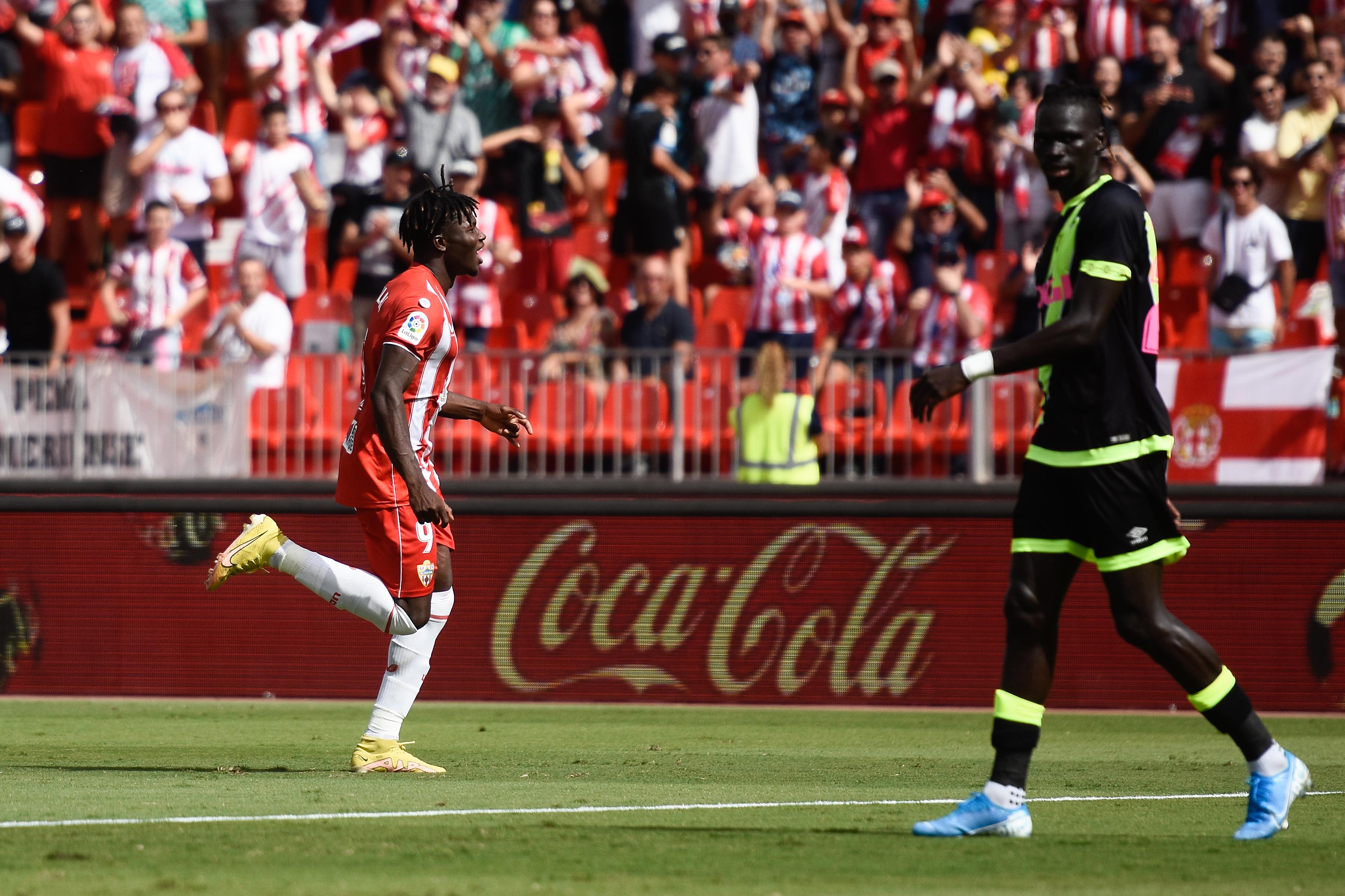 Touré celebrando su gol al Rayo.