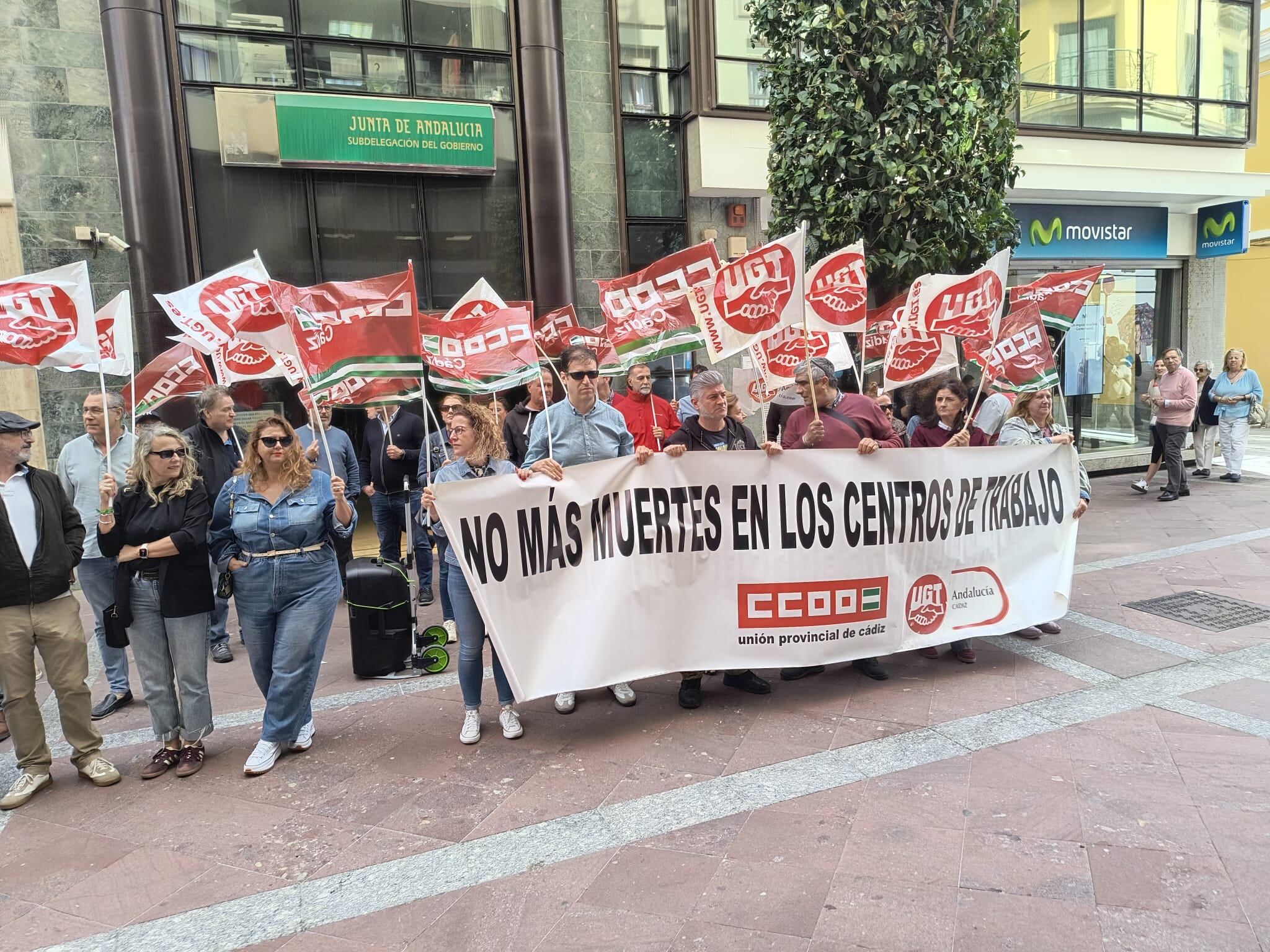 Concentración de hoy en Algeciras