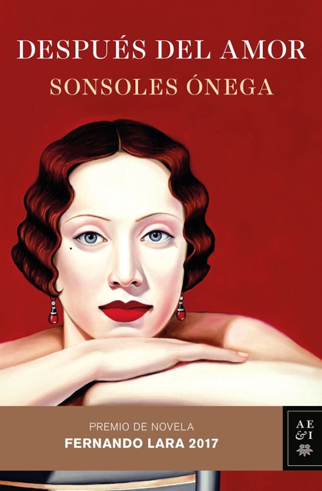 Portada oficial de la novela de Sonsoles Ónega