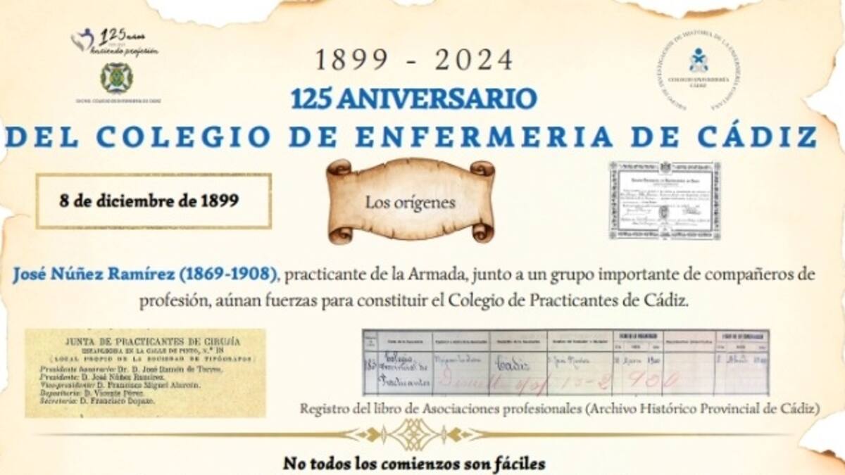 El Colegio de Enfermería celebra su 125 aniversario en Algeciras