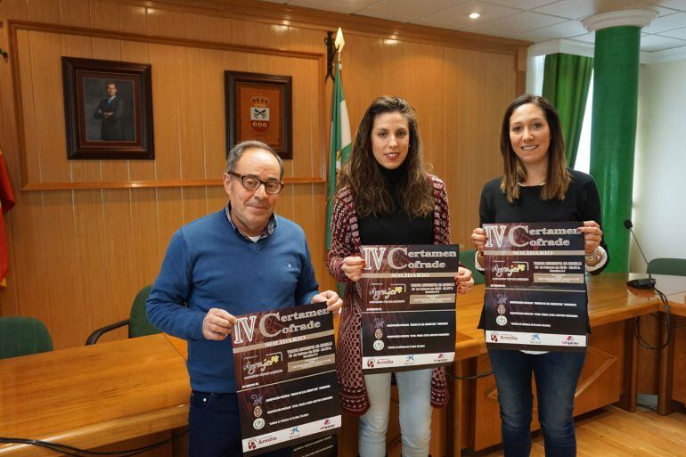 Presentación del concierto solidario a favor de AGRAJER en Armilla(Granada)