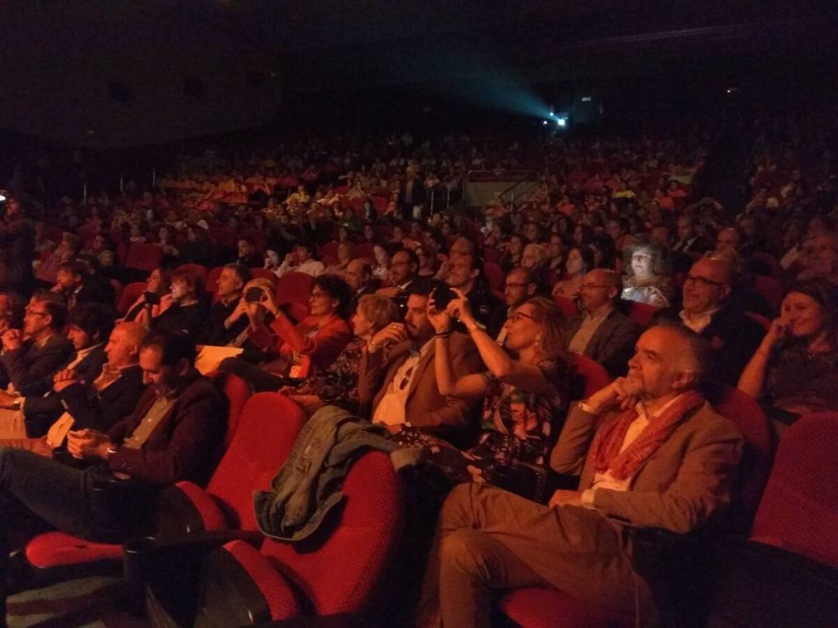 Multitudinaria gala de los premios SER Deportivos en el Teatro Ortega de Palencia