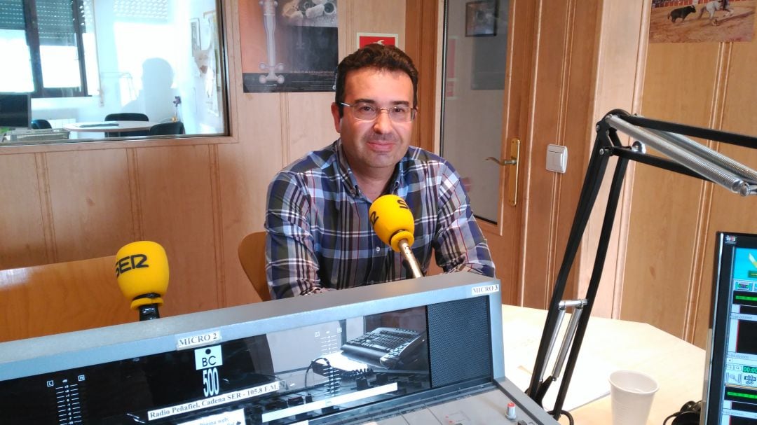 El alcalde, Roberto Díez, en Radio Peñafiel