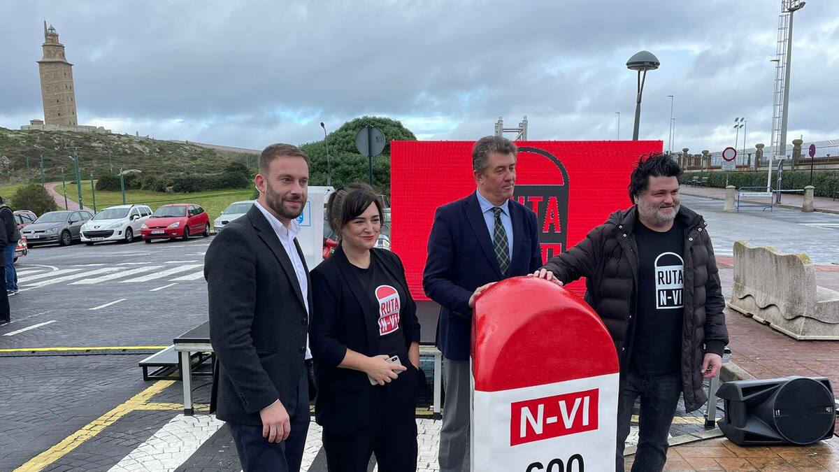 Presentan La Ruta N-VI, un proyecto para unir los 600 kilómetros que separan Madrid y A Coruña