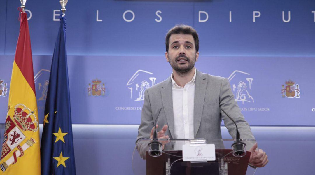 Javier Sánchez Serna en el Congreso de los Diputados