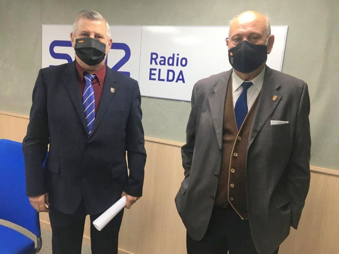 Miguel Izquierdo y José Miguel Tornero en Radio Elda Cadena SER