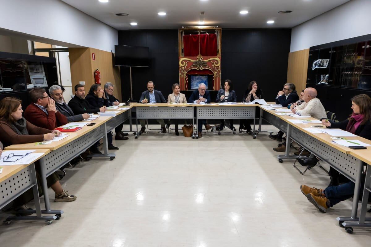 Momento de la reunión celebrada