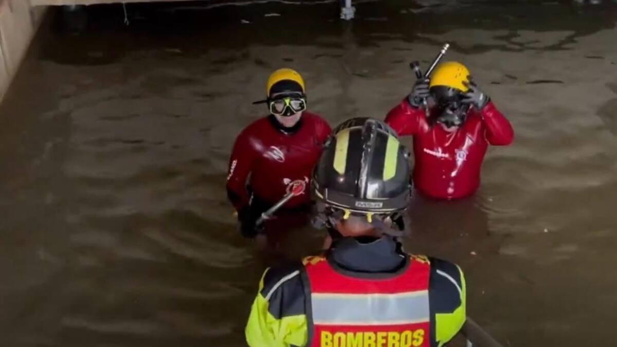 La fotografía del subdirector canario de Emergencias desde las zonas más afectadas por la Dana en Valencia
