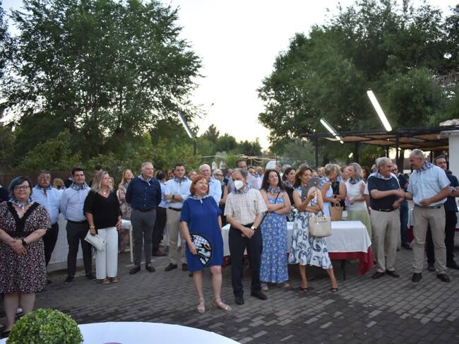 Representantes de la Corporación en el acto de presentación del Pandorgo 2022