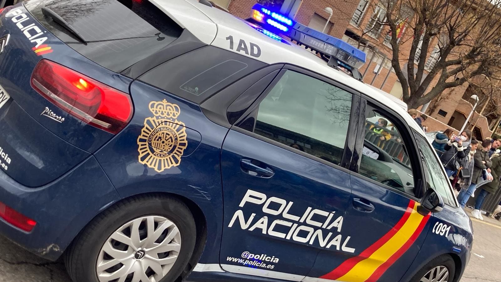 Imagen de archivo de un coche patrulla de la Policía Nacional.