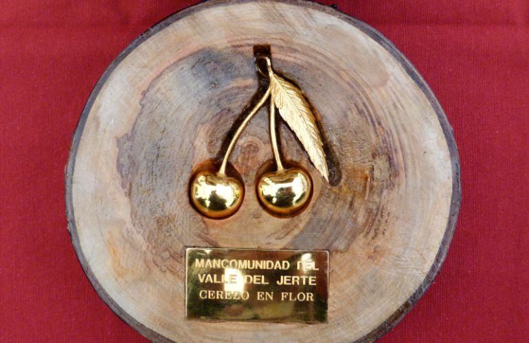 Premio Cerezas de Oro que otorga la Mancomunidad de Municipios del Valle del Jerte