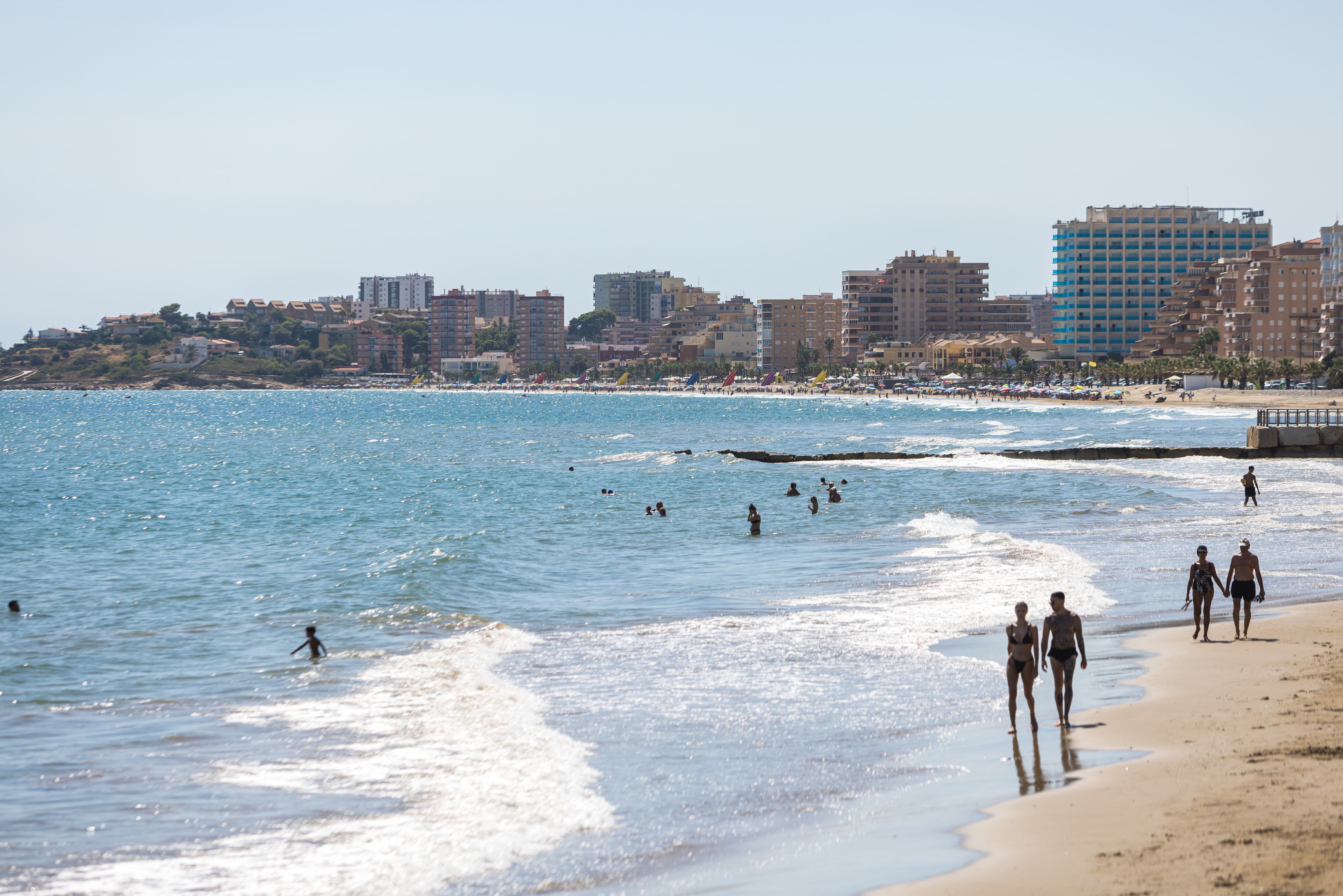 Playa de Oropesa del Mar, en Castellón, en una imagen de archivo.