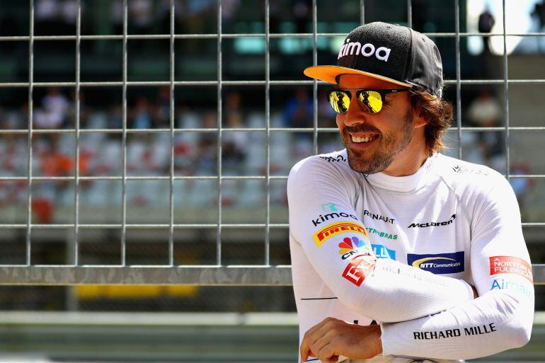 Alonso en el Gran Premio de Austria