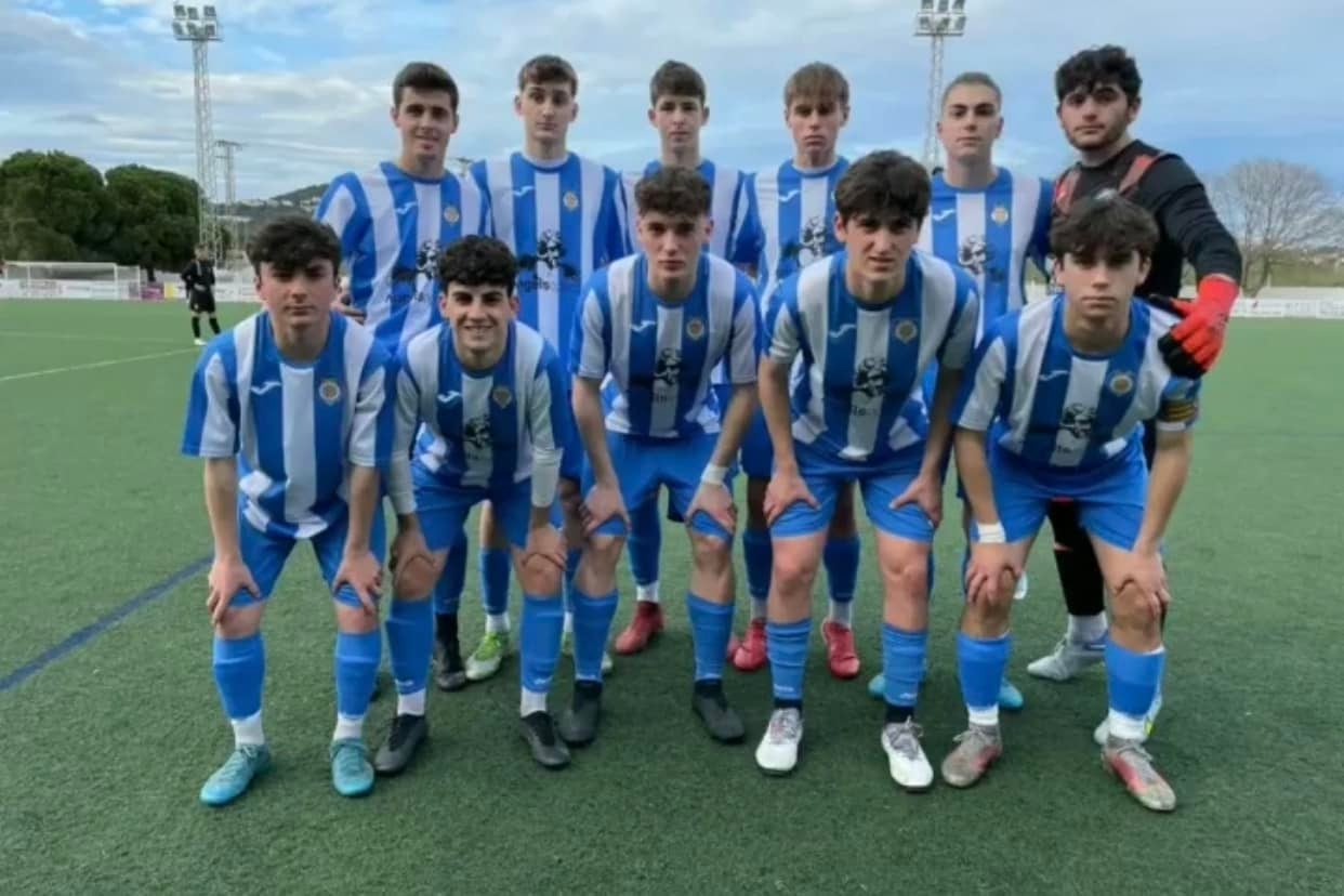 Once inicial del CF Gandia juvenil