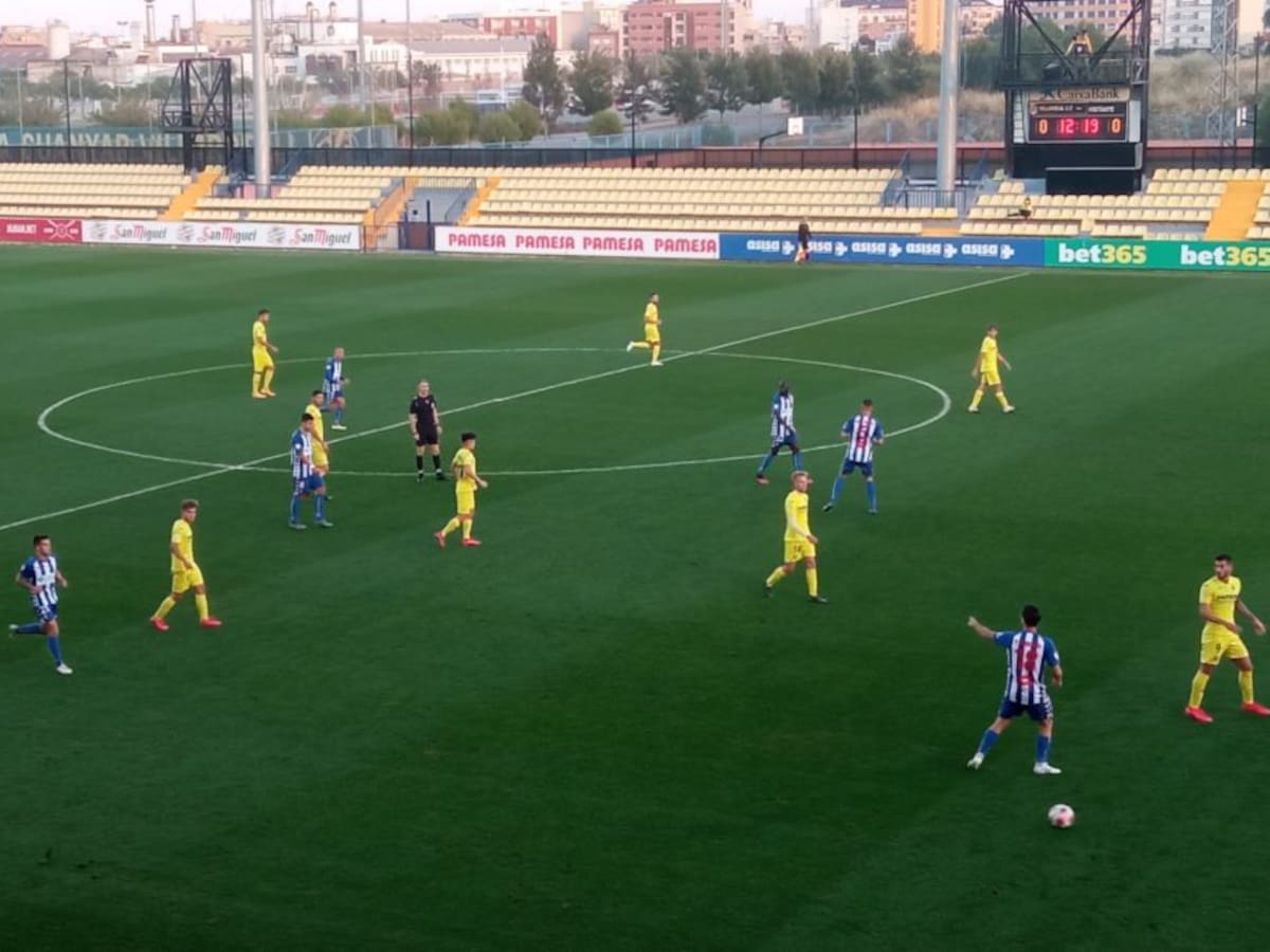 Ciclón en el Mini Estadi de Villarreal