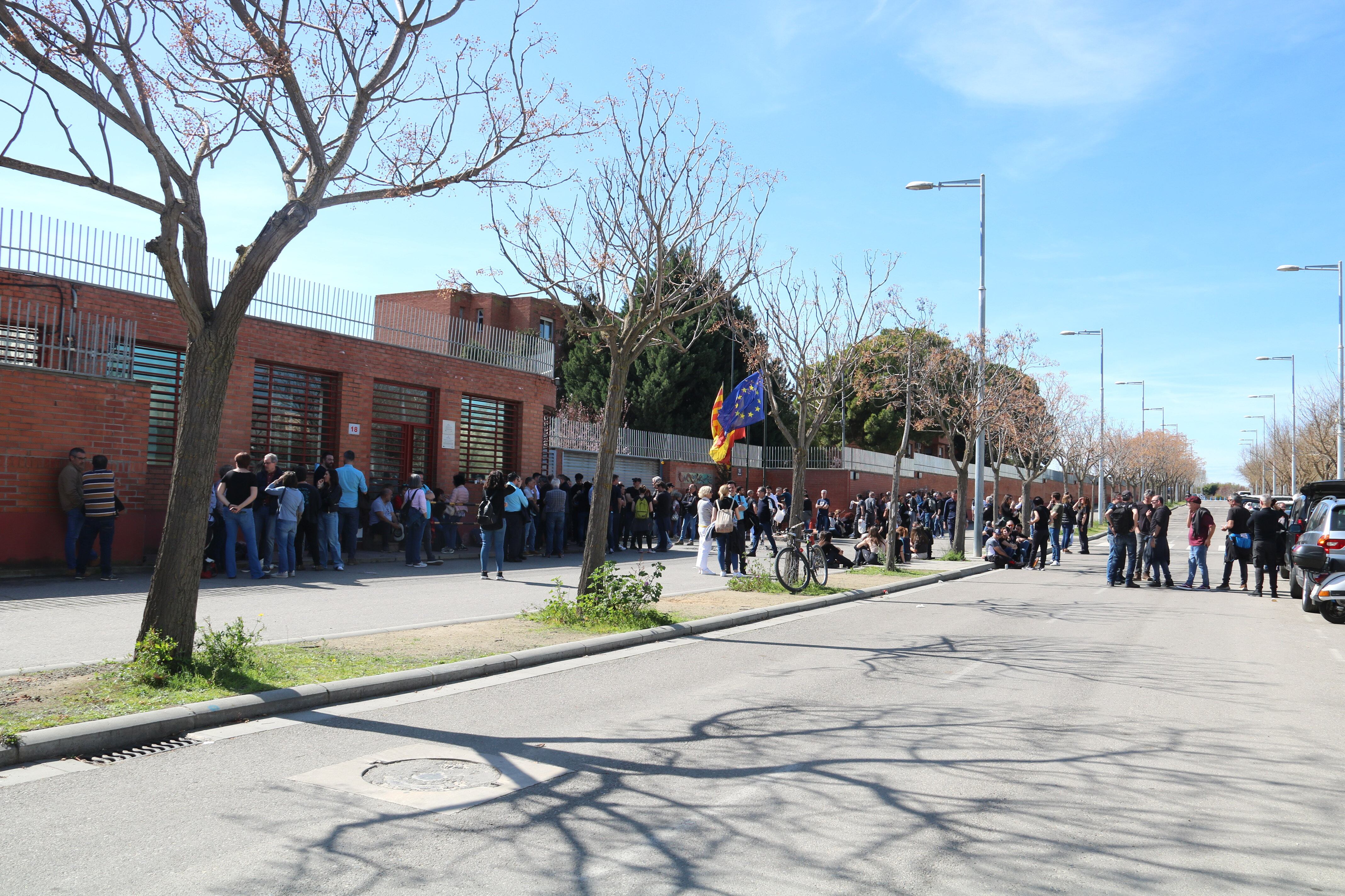 Protesta davant de la presó de Ponent. Foto: ACN.