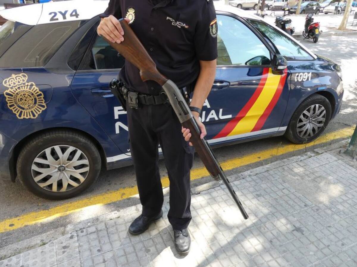 Detenidos dos jóvenes por el robo de dos escopetas en Manacor