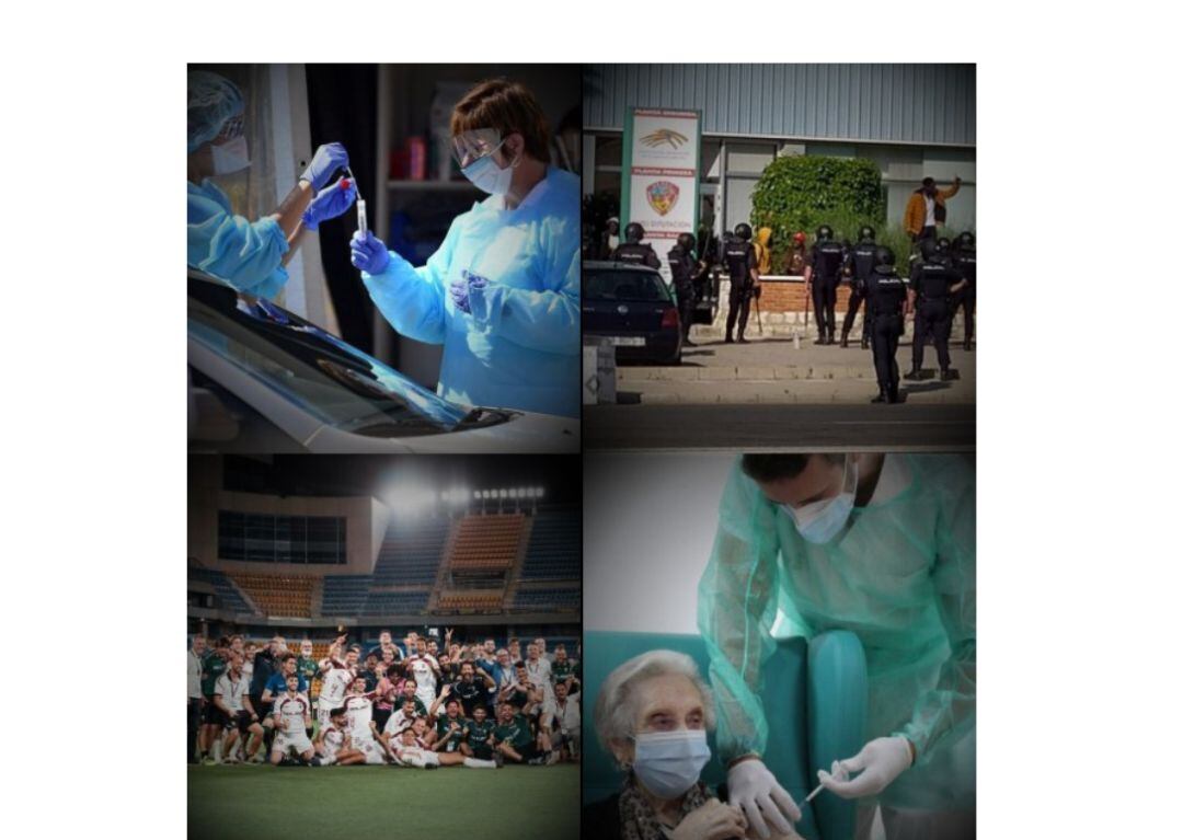 Imágenes de las noticias más importantes del año en Albacete