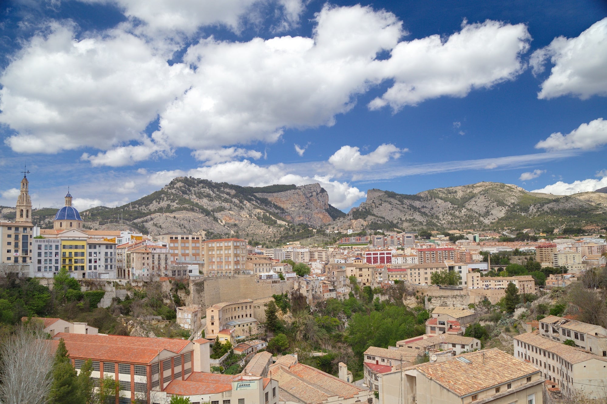 Panorámica del Barranc del Cint de Alcoy