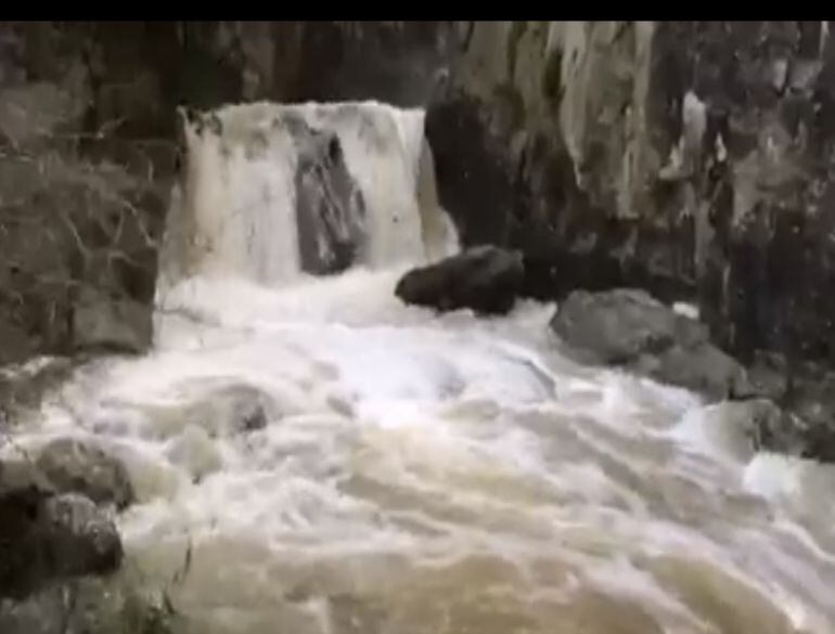 El río Bailón, en Zuheros, este fin de semana.