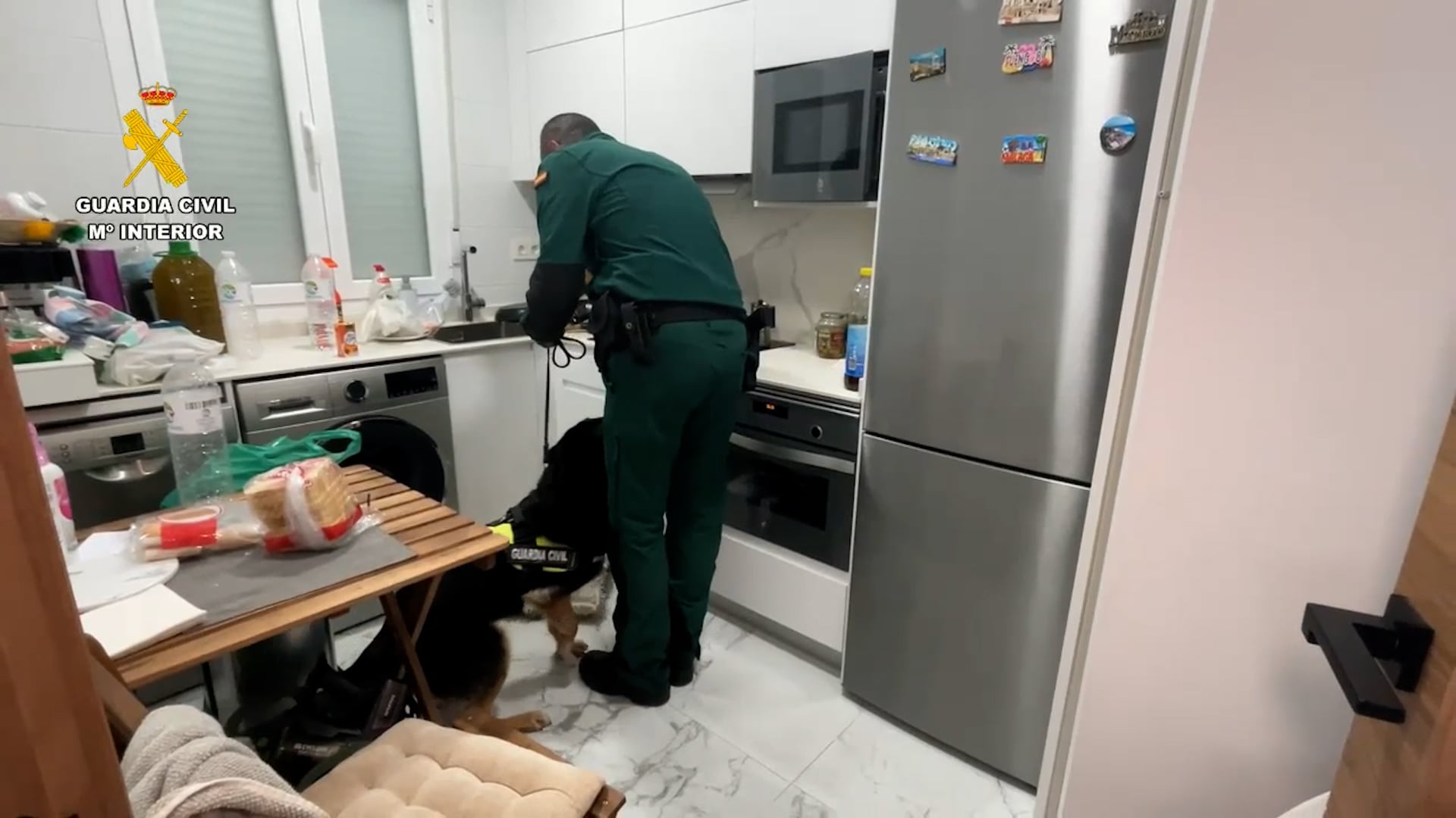 La Guardia Civil de Álava ha intervenido cerca de 600 kilogramos de hachís y 1,5 kilogramos de cocaína.