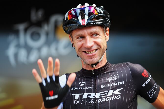 Jens Voigt, durante el Tour de Francia