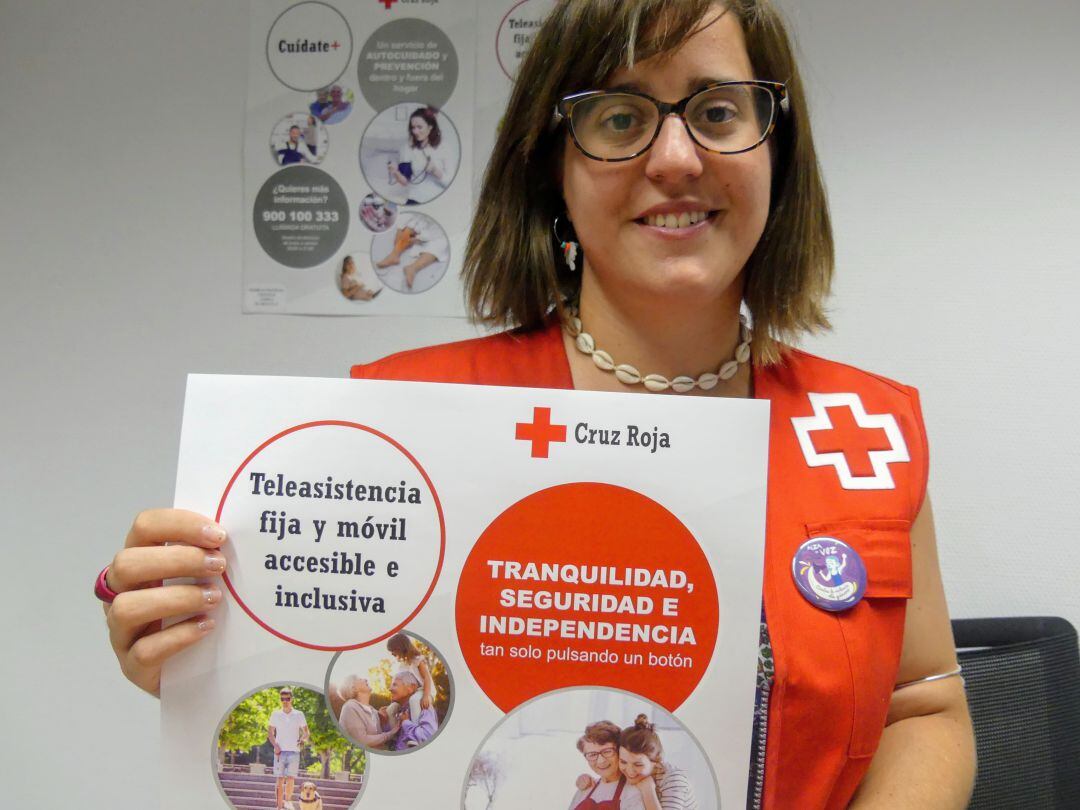 Sara García Responsable Técnica Teleasistencia Cruz Roja